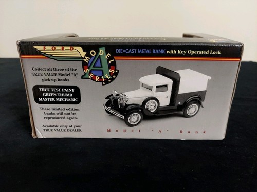 Liberty Classic Ford Model A Truck Bank W Key Master Mechanic Die Cast 1:25 - Picture 3 of 14