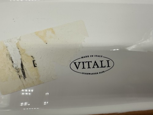 Piatto da portata ovale vintage VITALI tema pollo dipinto a mano Made in Italy - Foto 11 di 11