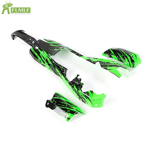 FLMLF Green Full Body Shell Set For 1/5 RC HPI RV Baja 5B 2.0 King Motor Buggy - Picture 5 of 11