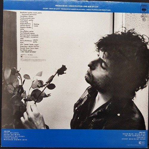 Bob Dylan - Shot Of Love (LP, Album) (Very Good Plus (VG+)) - Picture 2 of 4