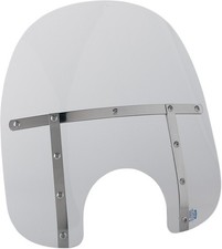 Memphis Shades - MEM3210 - Memphis Fats Windshield (7in. Cutout), 17in. - Clear