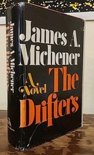 THE DRIFTERS A Novel 1972 James A. Michener Hardcover Book DJ 2nd Random House 