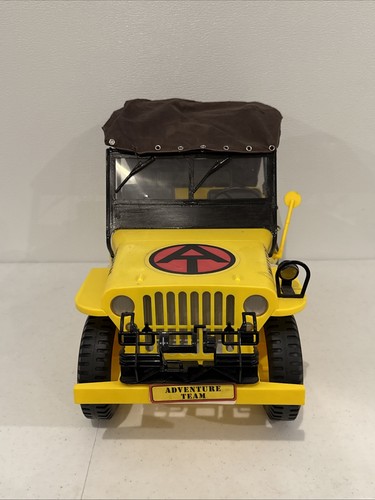 Soldiers of the World Yellow US Military Police Jeep 1/6 Scale Canvas Top 21st - Picture 5 of 11