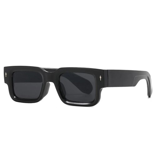 Retro Square Sunglasses for Women Men Vintage Luxury Rivet UV400 Designer - Picture 7 of 12
