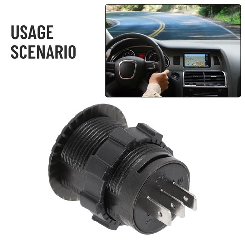 Convenient 28mm Mounting Hole Clock Panel Suitable for Most 12V Vehicles - Picture 9 of 12