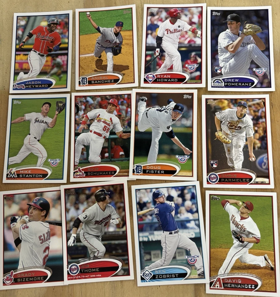 CAJA DE TARJETAS DE BÉISBOL TOPPS AÑO 2012 Foto 2 de 2