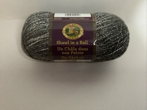 Lion Brand Shawl in a Ball 'Cleansing Quartz'' Cotton Acrylic Yarn