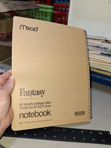 Cuaderno de colección unicornio, hidromiel Sue Dawe, sin usar, en cuadrados, raro, (PAW2) - Imagen 2 de 3