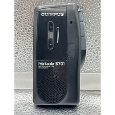 Olympus Pearlcorder S701 Recorder Handheld Microcassette Voice Tested