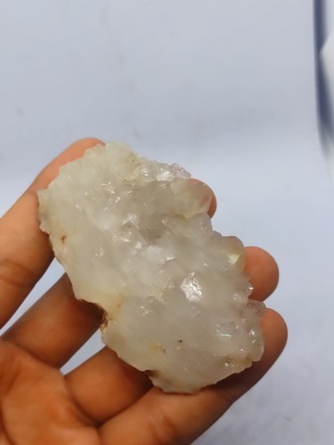 660ct Clear Quartz Mini Geode – Raw Point Crystal Chunk - Picture 3 of 9