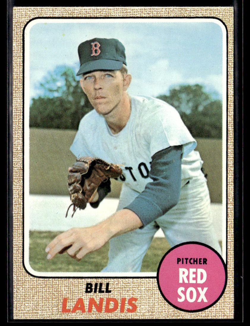 1968 Topps Milton Bradley Win-A-Card #189 Bill Landis