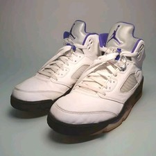 Nike Air Jordan 5 Retro "Dark Concord" with Lace Locks DD0587-141 - Size UK 9