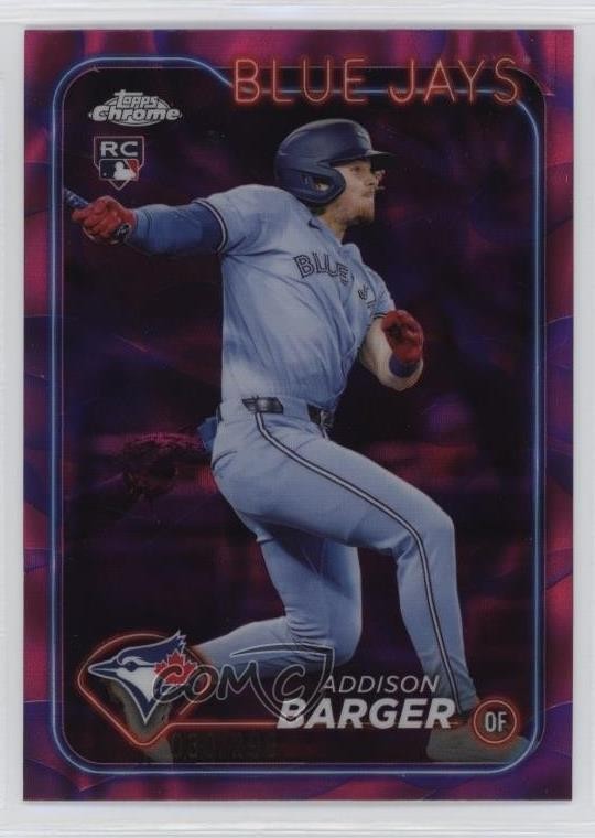 2024 Topps Chrome Update 80/299 Addison Barger #USC159 Rookie RC 1b3