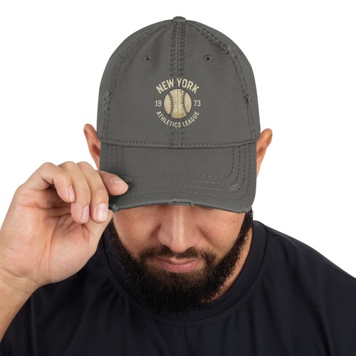 Gorra deportiva vintage envejecida gorra patriótica de la Liga de Atletismo de Nueva York 1973 - Imagen 35 de 55