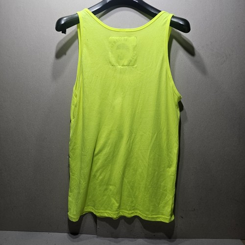 YEAR ZERO LONDON VEST YELLOW EMBROIDED SIZE XL PIT-PIT 48CM - Picture 13 of 13