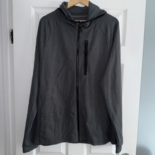 Members Mark Everyday Full Zip Active Hoodie L Grey