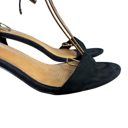 Corso Como Damenschuhe Knöchelriemen klobig Blockabsatz offene Zehenpartie Leder Größe 11 - Bild 14 von 17