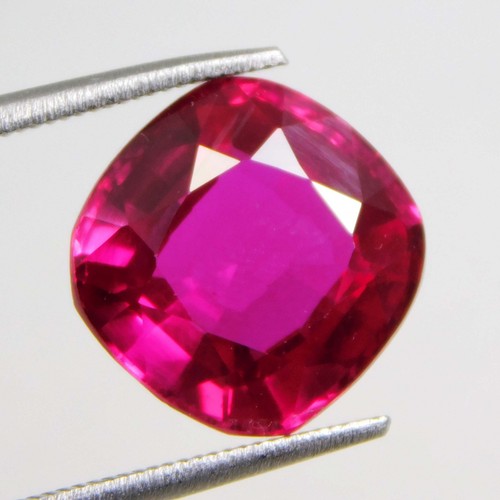 Certified 12.70 Ct Rare! Unique Quality 100% Natural Pink Malaya Garnet_Tanzania - Picture 2 of 5