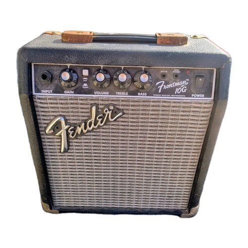 Fender Frontman 10G 10 Watt Amplificatore Chitarra 6 Pollici Fender Altoparlante Design Speciale - Foto 2 di 9