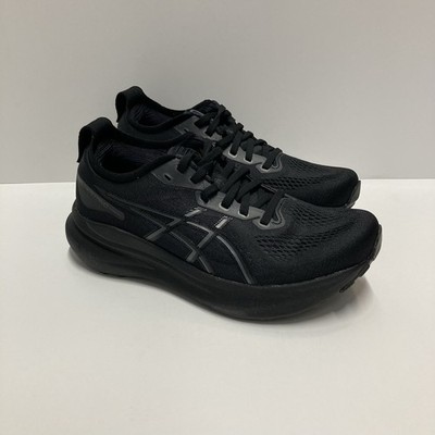 ASICS Gel Kayano 31 Woman Size 8.5 Wide(D), Triple Black +FREE Asics Tee-Shirt
