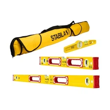 Stabila 48375 Classic 3 Level Tool Set Type 196