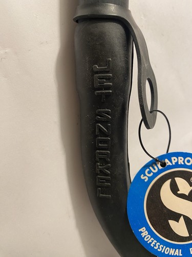 Nuevo de Lote Antiguo Con Etiqueta Scubapro Straight Jet Snorkel Snorkel Scuba Pro Rojo Difícil de Encontrar - Imagen 3 de 4