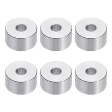 M6 Aluminum Spacer,6 Pcs Metal Spacers Aluminum 6.5mm ID x 20mm OD x 11mm L