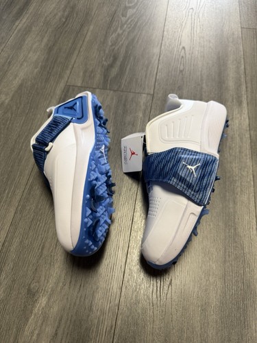 Jordan Air Rev White University Blue Men's golf Shoes Mens Sz 8W FV6339-101 UNC - Picture 4 of 12