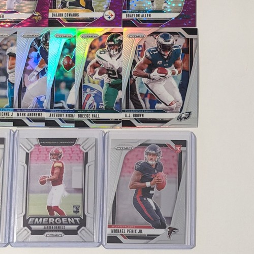 2024 Panini Prizm NFL Lot Jayden Daniels Penix Nabers Rookies & Inserts Silvers - Picture 2 of 17