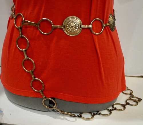 SCA MEDIEVAL RENAISSANCE METALLIC SILVER GOLD EXPANDABLE BELTS - CHOICE $10 ea. - Picture 55 of 93