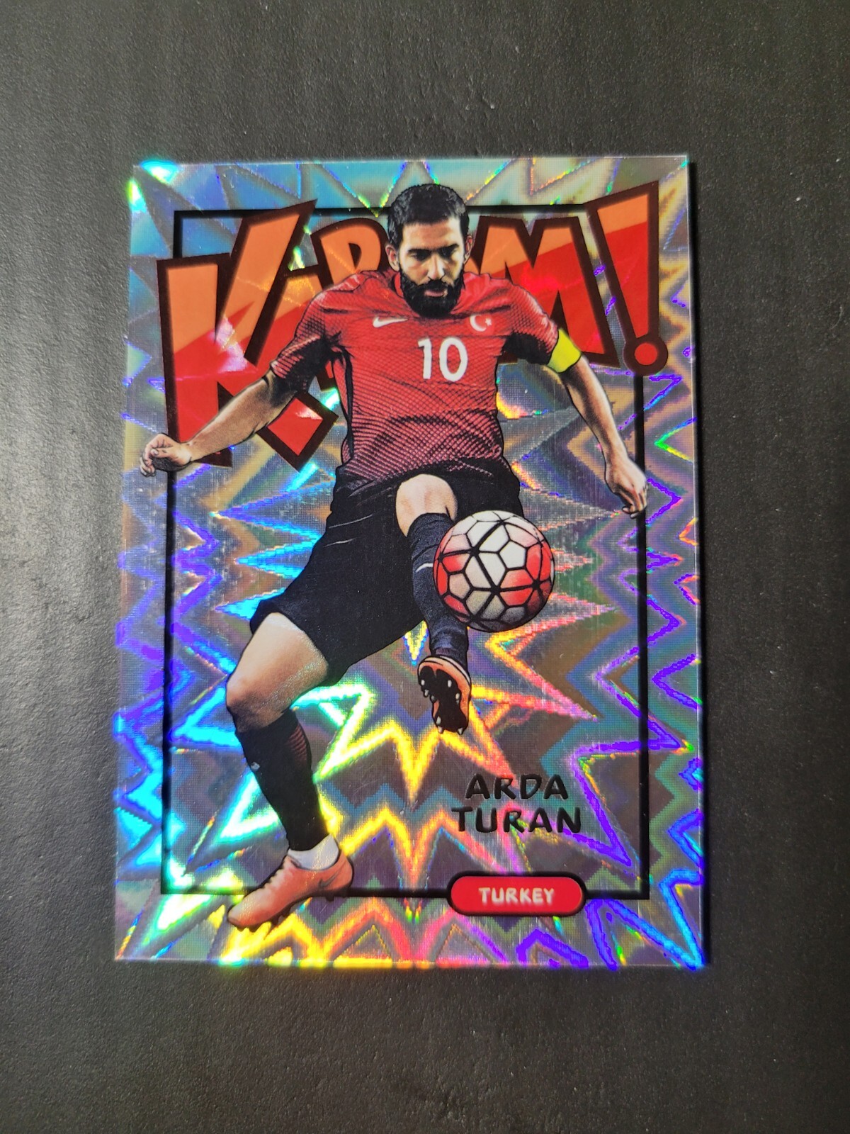 2017-18 Panini Select Arda Turan Turkey Kaboom! Prizm SSP