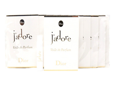 DIOR J'ADORE VOILE DE PARFUM 1.0ml .03fl oz x 10 PERFUME SPRAY SAMPLES SEALED