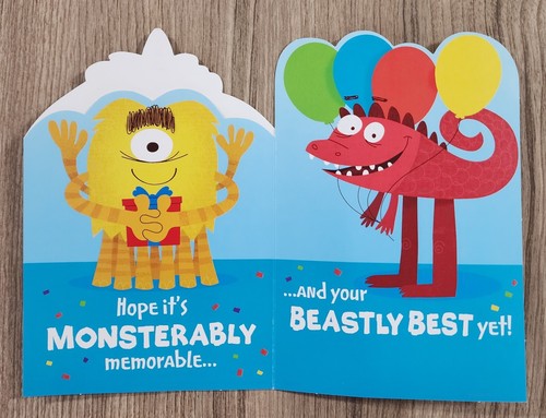 Brand New Hallmark Birthday Card (Many Options To Choose From) Greeting Card - Picture 59 of 63