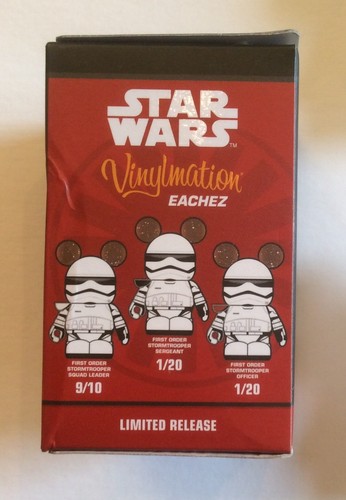 Vinylmation Star Wars Stormtrooper Squad Leader 3 pulgadas The Force Awakens Limited - Imagen 4 de 5