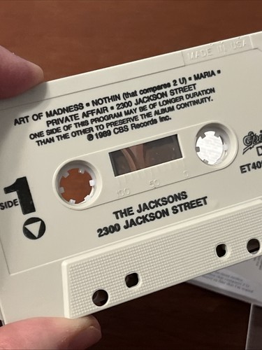 2300 Jackson Street by The Jacksons Cassette 1989 Epic Records Janet Jackson - Foto 4 di 7