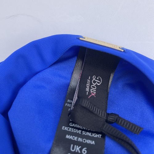 Boux Avenue Sorrento High Waist Bikini Briefs, Size UK 6, Cobalt Blue, RRP £22 - Picture 8 of 10