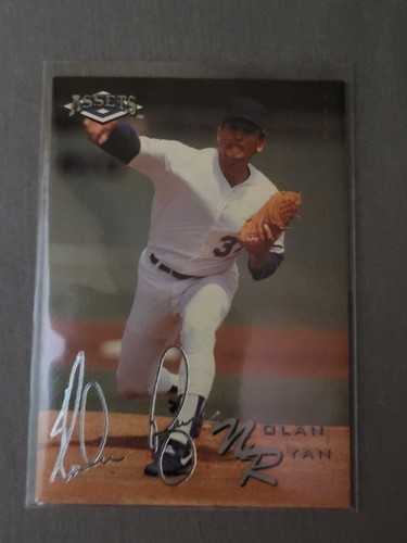 1994-95 Assets Silver Signature #4 Nolan Ryan - Picture 1 of 2