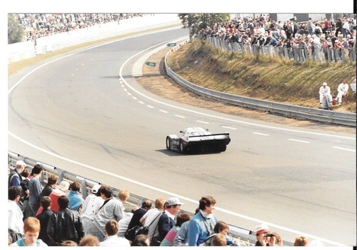 ROTHMANS PORSCHE 962 GRUPPO C LE MANS 24 1987 13 FOTOGRAFIE D'EPOCA DEREK BELL - Foto 4 di 4