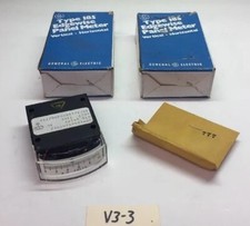 New! Lot Of 2 GE Type 185 Edgewise Panel Meter *Fast Shipping* Warranty!