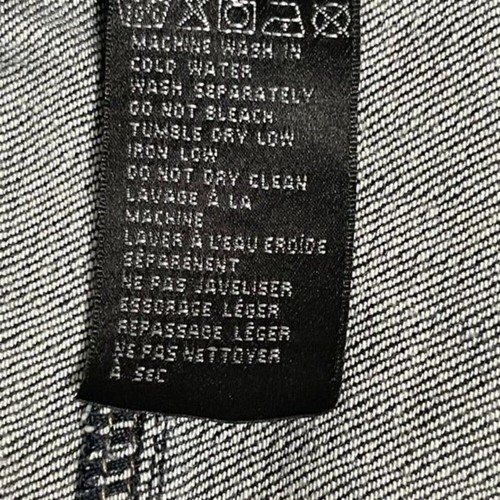 Vintage Point Zero Nicole Benisti Denim/Jeans Jacket With Built-in Vest Size XL - Picture 8 of 15