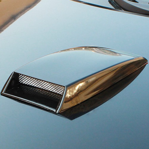 Universal Auto Lufthutze Lufteinlass Luftstrom Motorhaube Dach Decken Schwarz - Picture 1 of 5