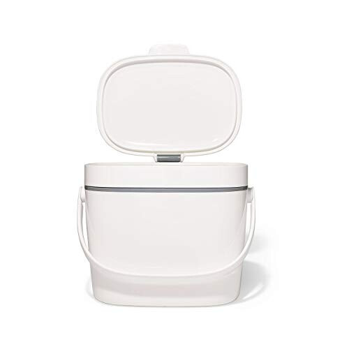 Good Grips EASY-CLEAN COMPOST BIN - WHITE - 1.75 GAL/6.62 L - Picture 14 of 14