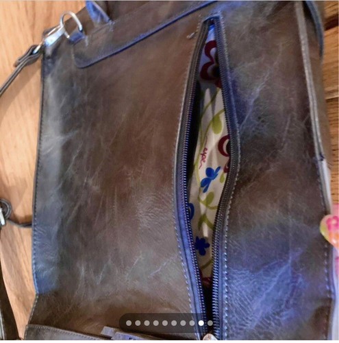 Espe Two Tone Gorgeous Vegan Leather Backpack / handbag Beautiful Lining & Color - Picture 8 of 18