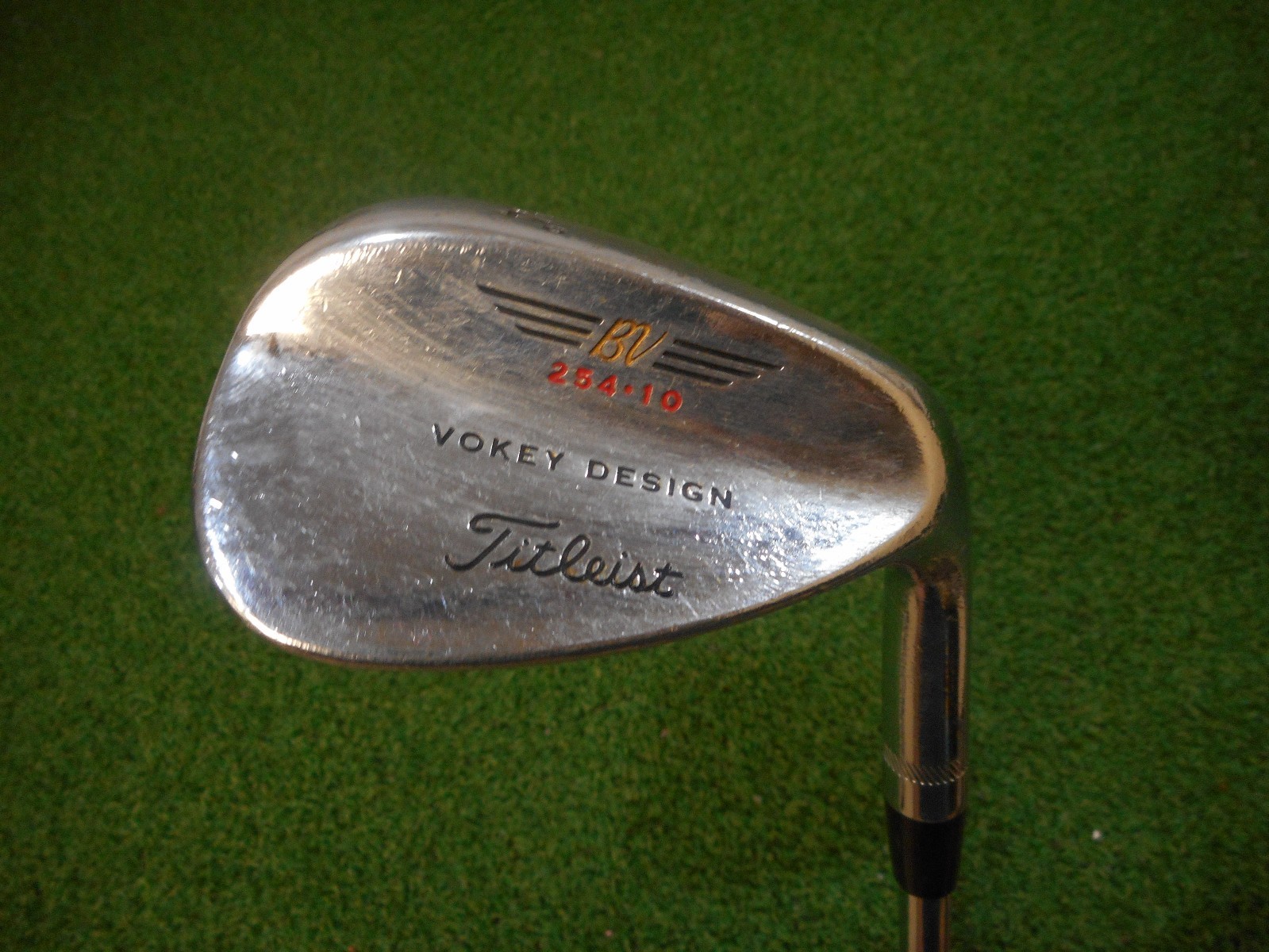 Utilizado Titleist Vokey Cromo 254.10 54.10 Sw Sand Wedge Cuña Flex Eje De Acero Utilizado Titleist Vokey Cromo 254.10 54.10 Sw Sand Wedge Cuña Flex Eje De Acero comprar marca