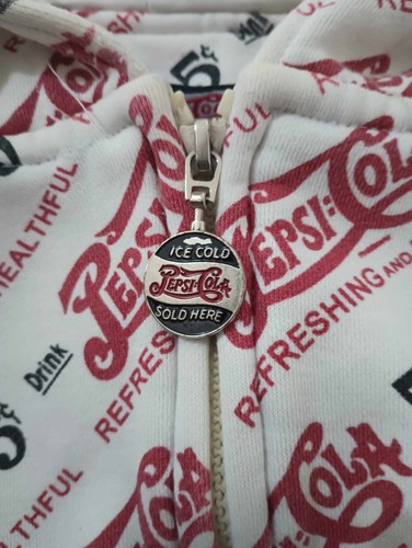 vintage rare 5 pepsi cola 5 coat white size 3xl(MP34) - Picture 3 of 18