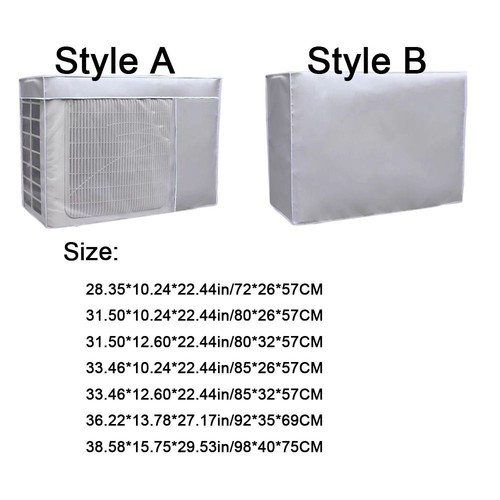 Waterproof Air Conditioner Sunscreen Cover for Home - Picture 2 of 19