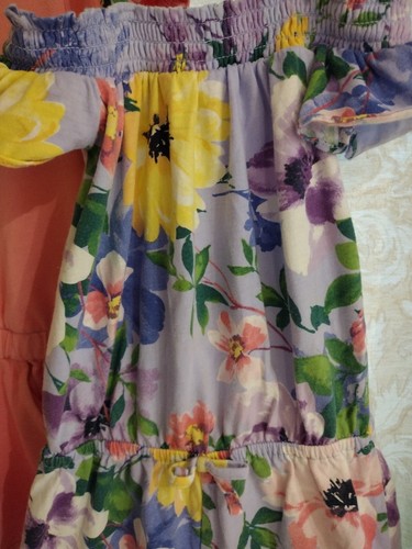 Floral Rompers CP Floral Violets & Gymboree Pink Flower Hooded Zips Girls Size 5 - Picture 5 of 15