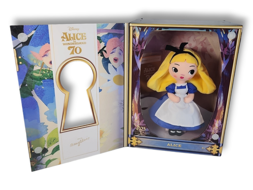 Nuevo Peluche Alicia en el País de las Maravillas D23 Exclusivo ALICE Mary Blair 70 Aniversario
