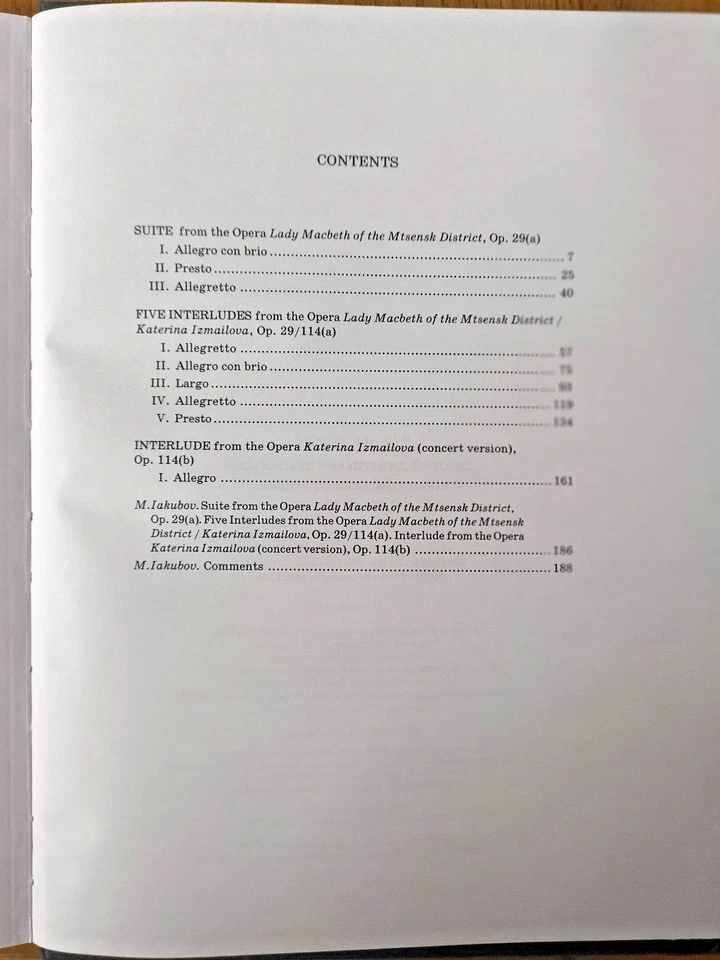 Dmitri Shostakovich - Suites from operas and ballet - NCW Vol. 69 full score - Photo 2/3