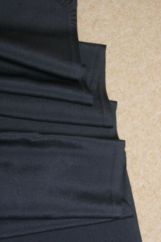Vintage Japanese kimono silk fabric 8 black 36x108cm - Picture 9 of 12